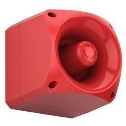 18-980542 Klaxon Nexus 105 dBA Industrial, Fire and Marine Sounder (Red)