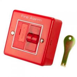 Haes SW-MISOL Fire Alarm Mains Isolation Keyswitch - Red