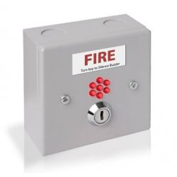 Kentec K24100-M10 Audio Visual Red Fire Alarm Indicator (Without Keyswitch)