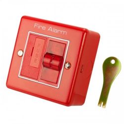 M2 RPE5142 Fire Alarm Mains Isolation Keyswitch - Red