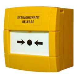 KAC MCP1A-Y470SG-14 Yellow Extinguishant Release Call Point