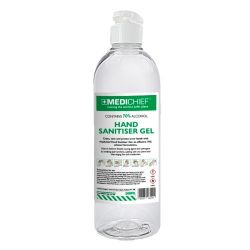 Medichief MHG500 Hand Sanitiser Gel - 500ml