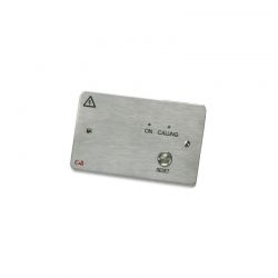 Call System Single Zone Stainless Steel Controller Panel - C-Tec NC941/SS 800 Series