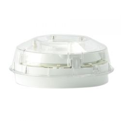 Notifier NFXI-WCF-WC Addressable Wall & Ceiling VAD LED Beacon - Clear Lens With White Rim