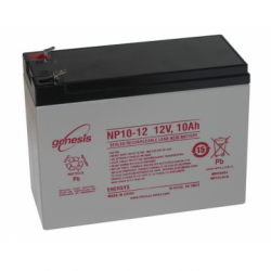 Enersys NP10-12 Genesis NP 10Ah 12V Sealed Rechargeable Lead Acid Battery