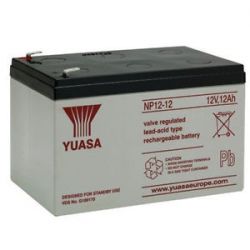 Yuasa Sealed Lead Acid Battery NP12-12 - NP 12Ah 12V Rechargeable