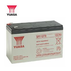 Yuasa NP7-12FR Fire Retardent 7Ah 12V Sealed Lead Acid Battery