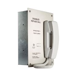 Cameo Systems ORB-R-RS2-F Flush Mounting 2 Line Disabled Refuge Control Panel - Radial Wired Version