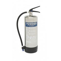 Firechief PXP6 Polished 6Kg Powder Fire Extinguisher