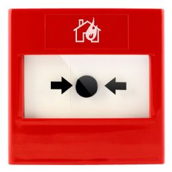 STI RP-RF2-01 ReSet Conventional Manual Call Point - Red - Flush Mounting Version