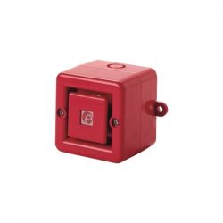 E2S SONF1DC24AR Electronic Alarm Sounder - Red - 10-30V DC