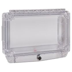 STI-7710 Polycarbonate Cover with Open Spacer & Key Lock