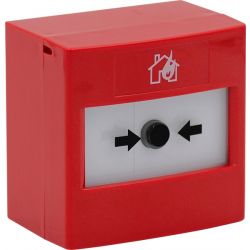 STI RP-RS2-01 ReSet Conventional Manual Call Point - Red - Surface Mounting Version