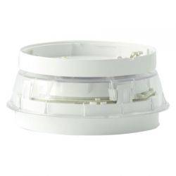 System Sensor BSS-PC-I00 Sounder Beacon Base With Isolator - White Body & Clear Lens