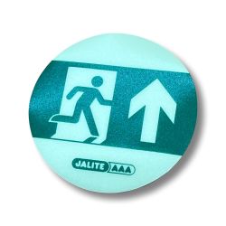  Jalite TMG008 Floor Mounted Exit Disc Marker (Pack of 10) - Photoluminescent 