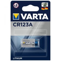 Varta CR123A 3V Lithium Battery - 6205