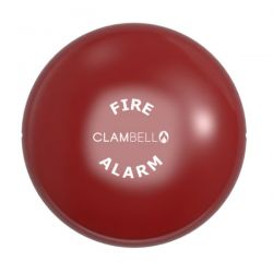 Vimpex ClamBell 12V 6" Fire Alarm Bell - Shallow Base - CBE6-RS-012-EN