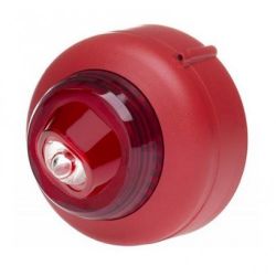 Cranford Controls VXB-1EVAD W SB RB RF Wall Mounted Beacon - Shallow Base Red Body Red Flash (512-305)