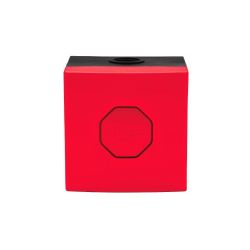 STI Waterproof Momentary Push Button With Backbox - Red - WSS3-1R14