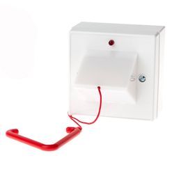 Wireless Toilet Alarm System Ceiling Pull Chord - Cranford Controls WTA-TRS