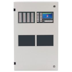 C-Tec ZFP8M/40/X ZFP 8 Loop Analogue Addressable Fire Alarm Control Panel With Medium Enclosure - 40 Zonal LEDs